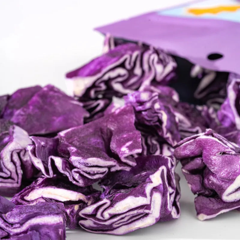 JeJu Kang Seasonal Freeze-Dried Purple Cabbage 20g - kikiandpuppies