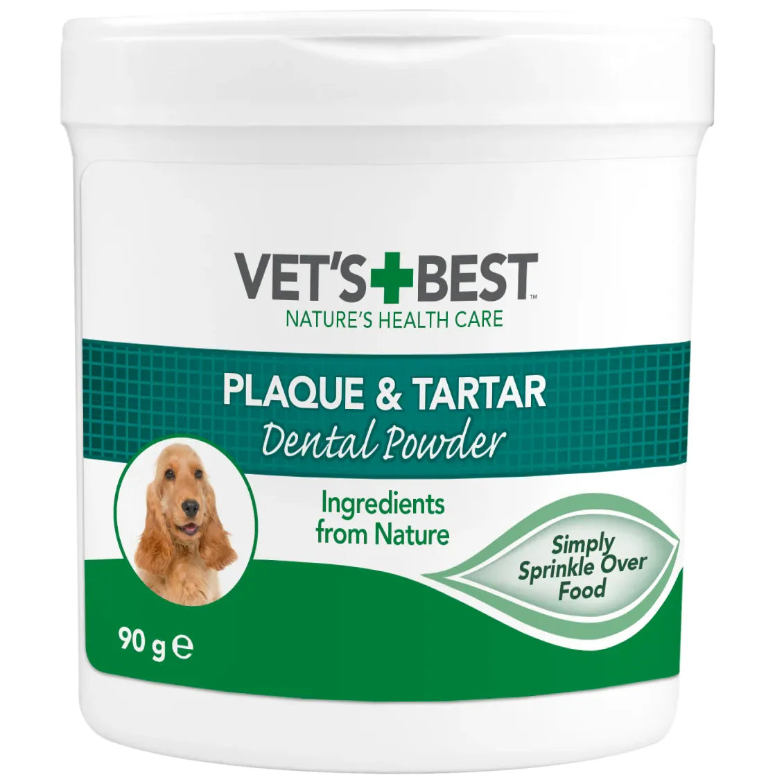 Vet's Best Dental Powder For Dogs 90g - kikiandpuppies