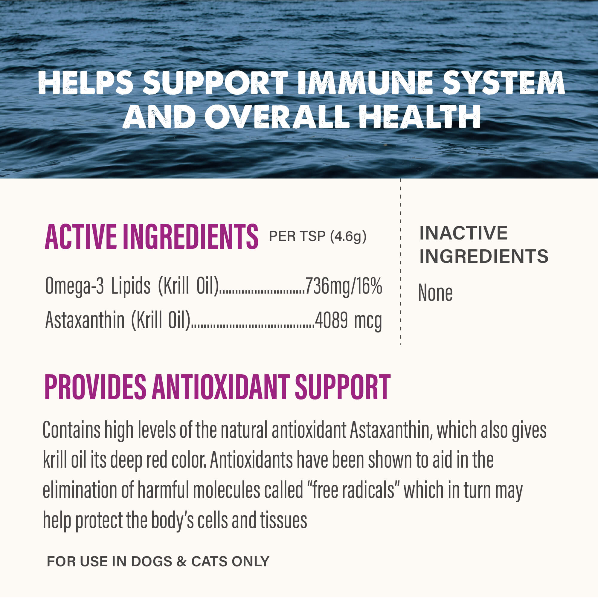 Grizzly Krill Oil Liquid Supplement 237ml