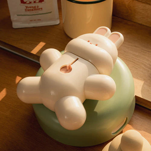 Bite Me Braining Spin and Snack Bunny Toy - kikiandpuppies