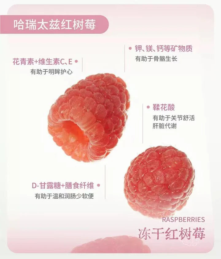 PET-EVER Freeze Dried Raspberries 25g