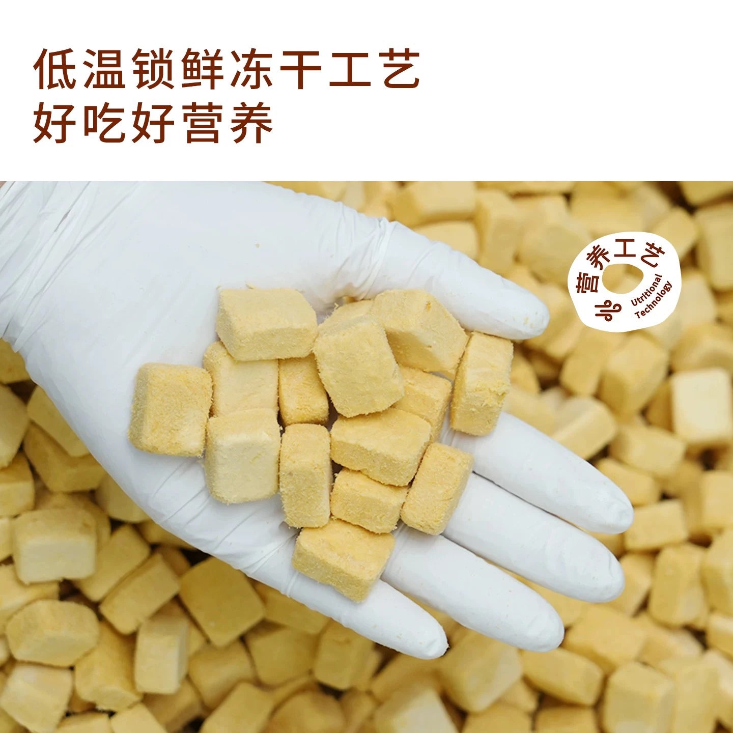 TAI YANG JIA Freeze-dried chicken and egg yolk chunks 95g - kikiandpuppies