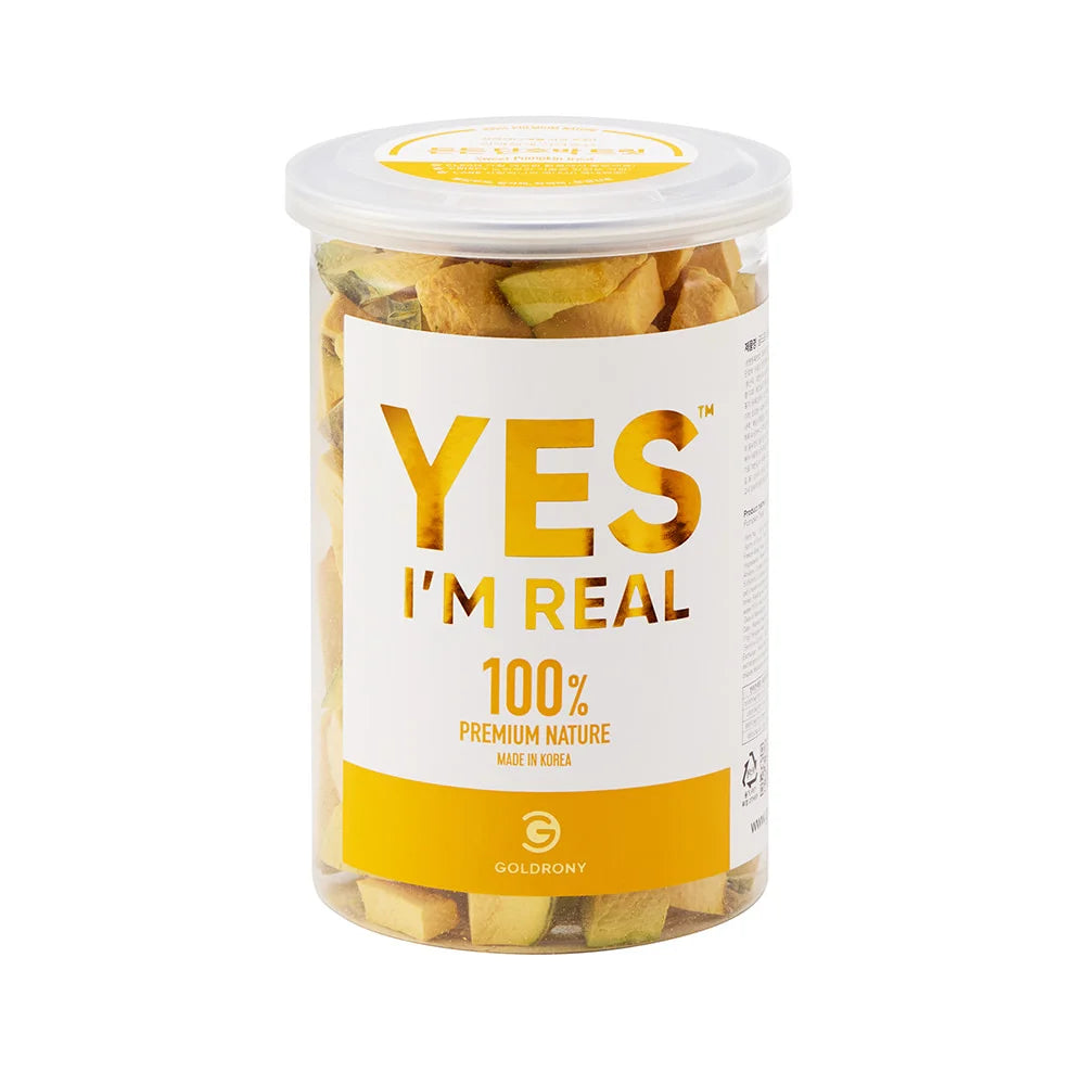 GOLDRONY Yes I'm Real Pet Treat - Sweet Pumpkin - kikiandpuppies