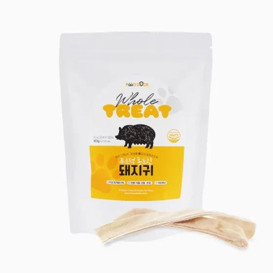 Food Duck Freeze-dried Pig Ears 100g - kikiandpuppies