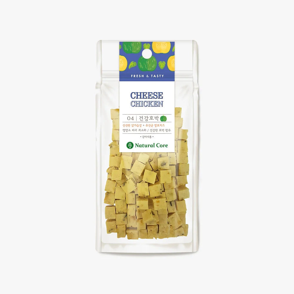 Natural Core Chicken & Pumpkin Cheese Bite 80g - kikiandpuppies