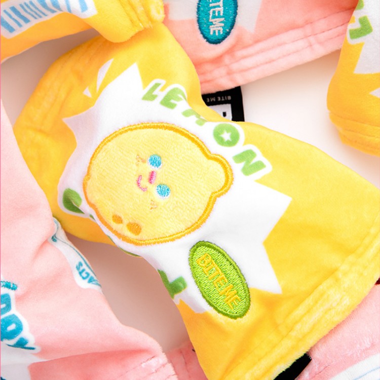 Crunch Candy Ball Toy Yellow - kikiandpuppies