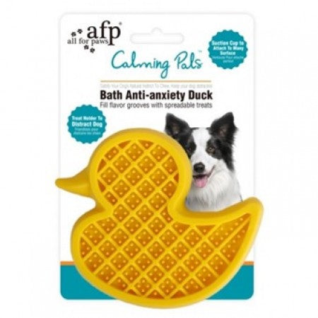 AFP Dog Lick Mat Calming Pals Duck