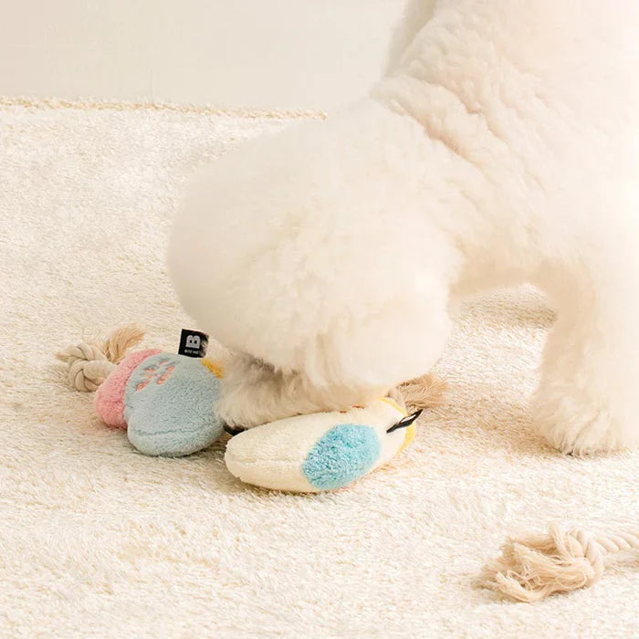 Socks Rope Tug Toy - Rabbit / Bear