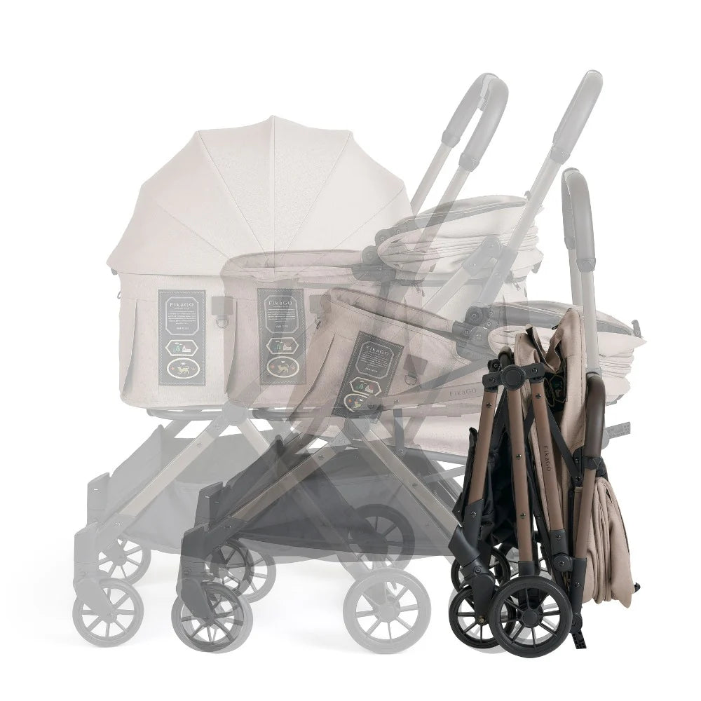 FikaGo Free To Go 2.5 Auto-folding Dog Stroller