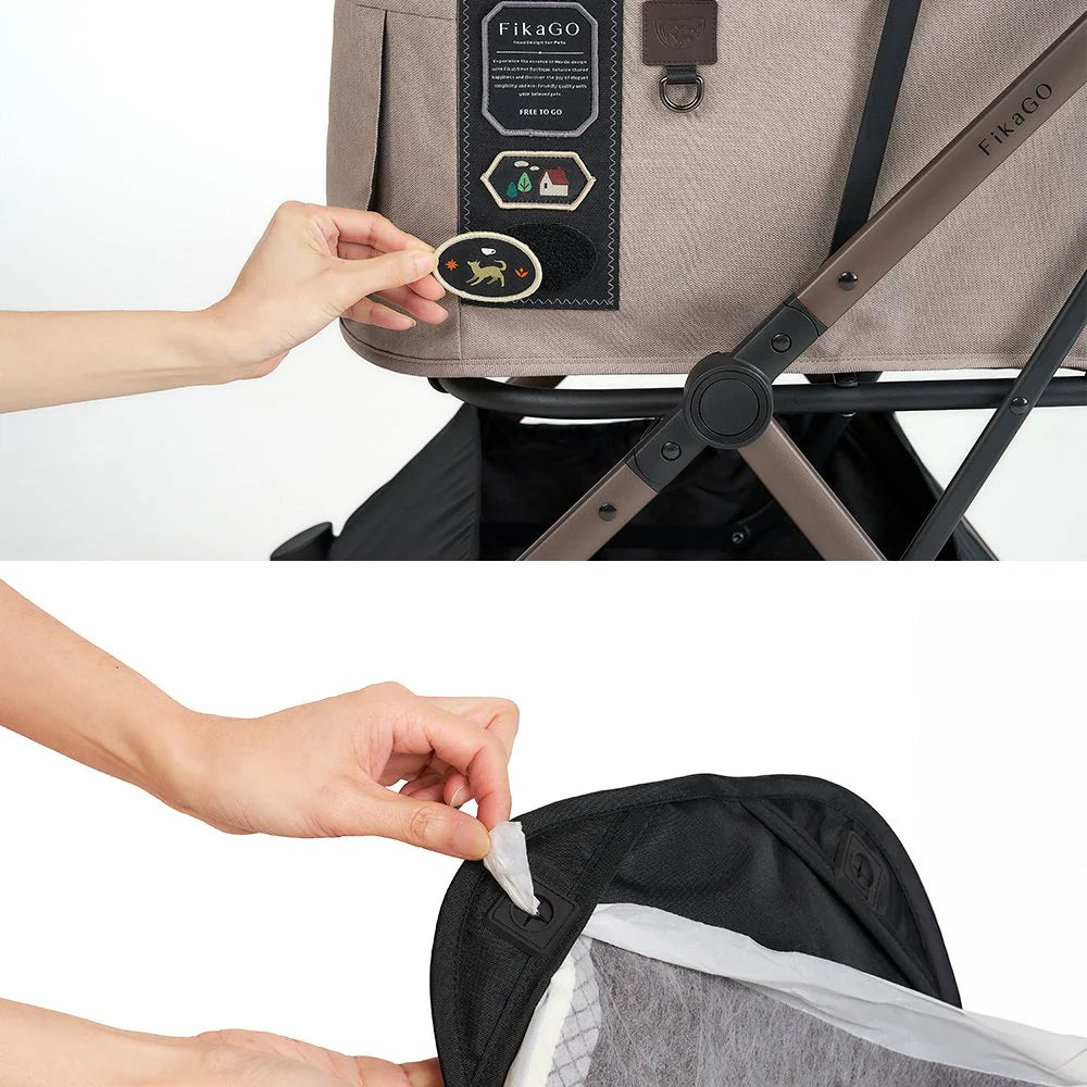 FikaGo Free To Go 2.5 Auto-folding Dog Stroller