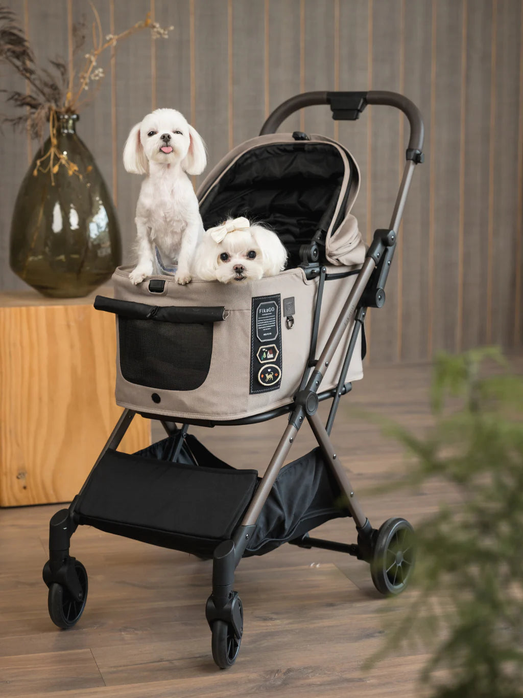 FikaGo Free To Go 2.5 Auto-folding Dog Stroller