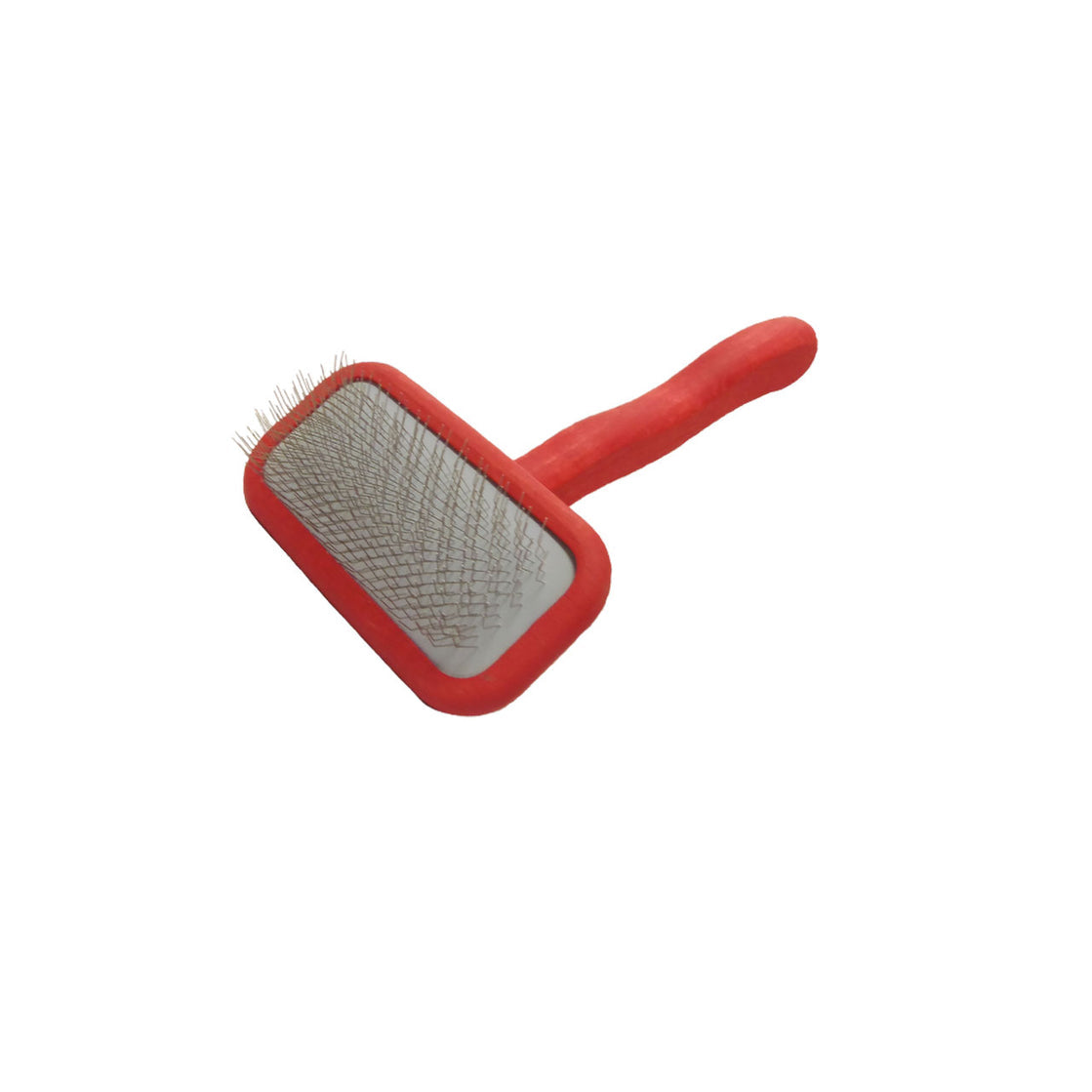 Chris Christensen Mark II-Small Red GroomGrip Slicker Brush