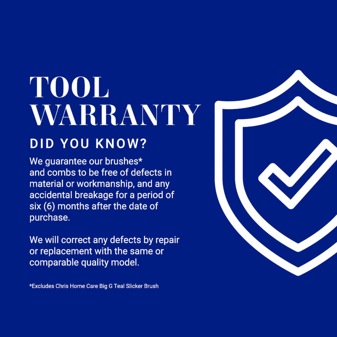 Chris Christensen Mark II-Small Red GroomGrip Slicker Brush