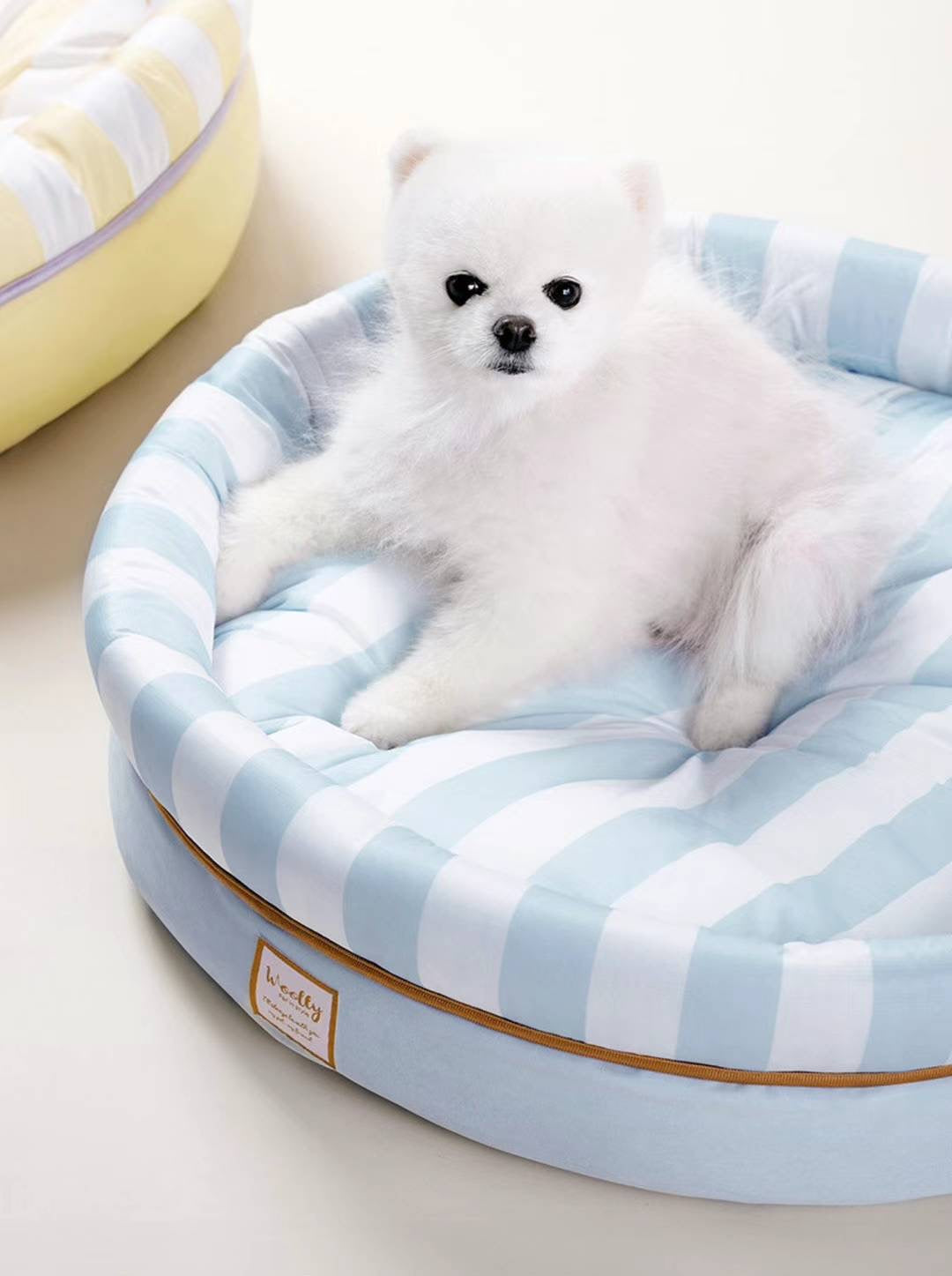 Woolly PET BED - BLUE