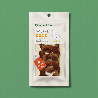 Natural Core Duck Tendon Ring 4pc