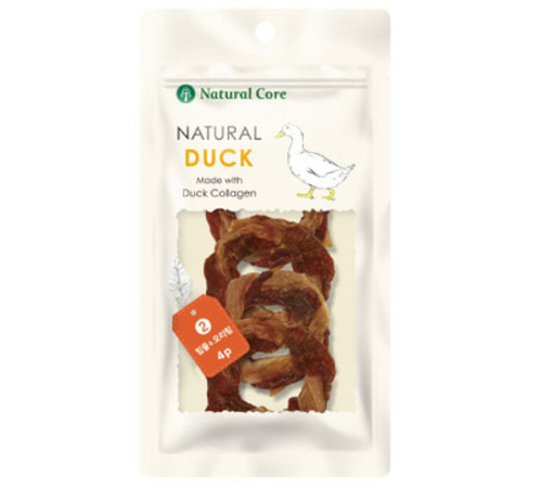 Natural Core Duck Tendon Ring 4pc