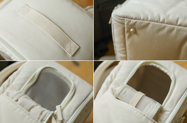 Ba&ttang Pet Carrier Bag Backpack