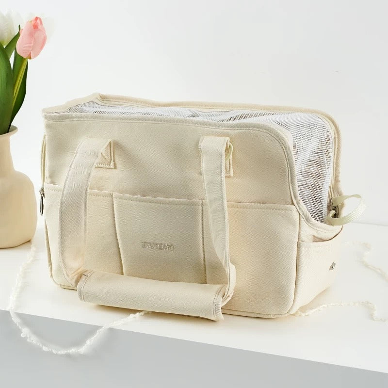 Lightweight Foldable Pet Carrier with Pillow Bag