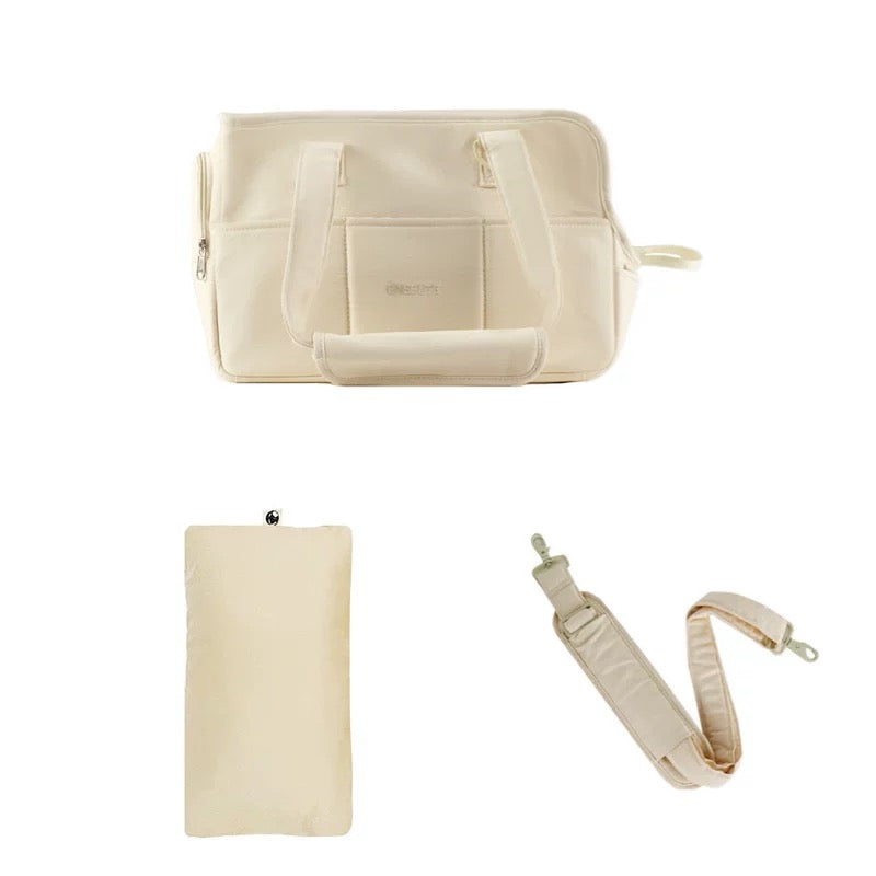 Lightweight Foldable Pet Carrier with Pillow Bag