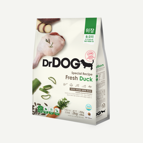 Dr.Dog Protect the stomach Reduces Tear Stain Dry Food Duck - kikiandpuppies