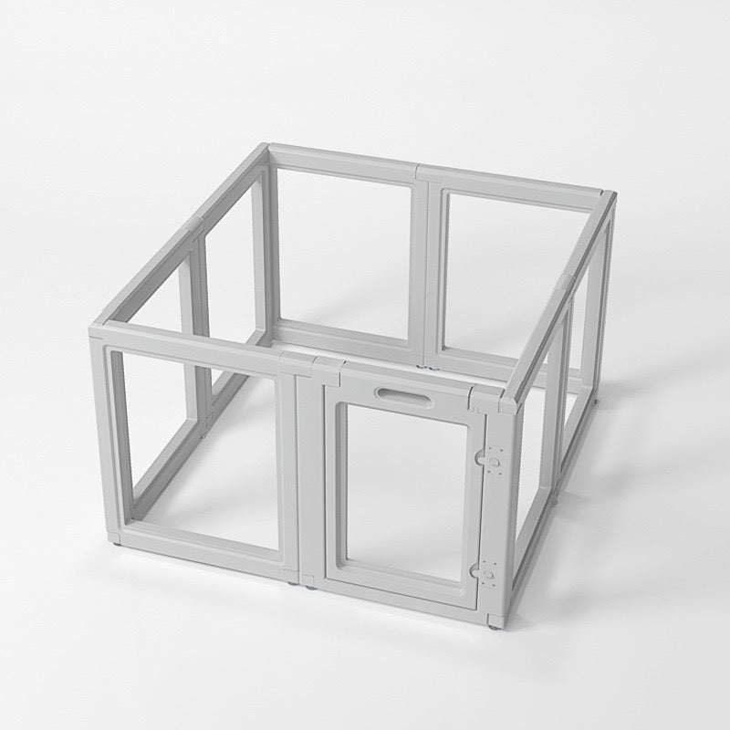 Acrylic Transparent Pet Playpen - kikiandpuppies