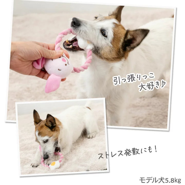 Disney Winnie the Pooh Rope Toys Piglet - kikiandpuppies