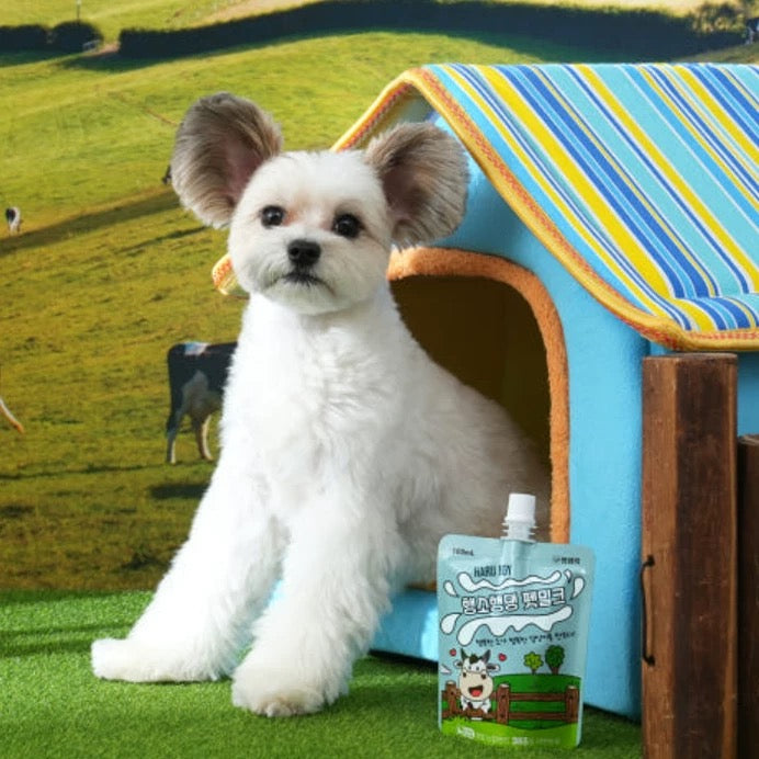 HARU JOY Happy Cow Premium Pet Milk 100ml - kikiandpuppies