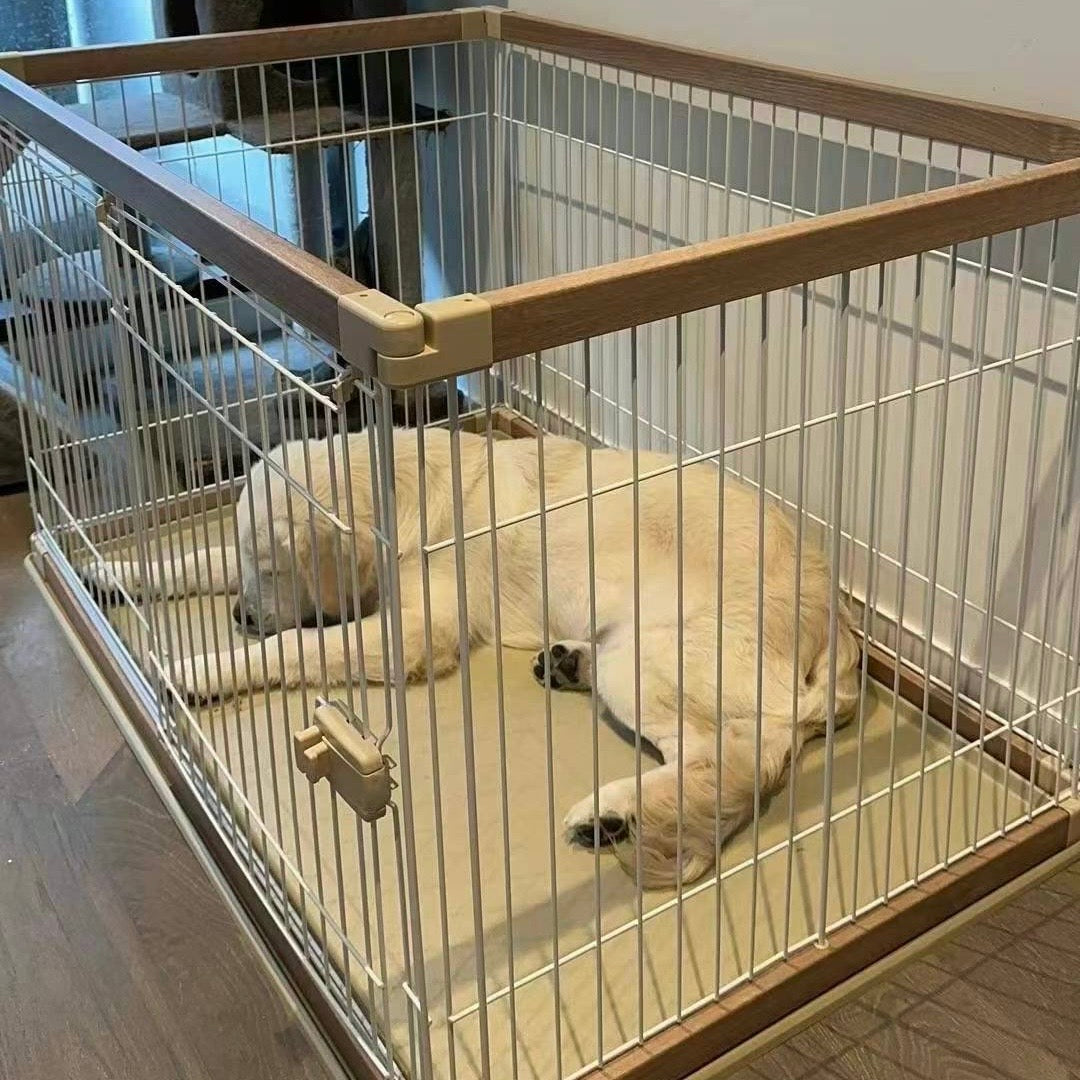 IRIS Pet Dog Cage Wire Open Pet Pen - XXL - 90cm Tall