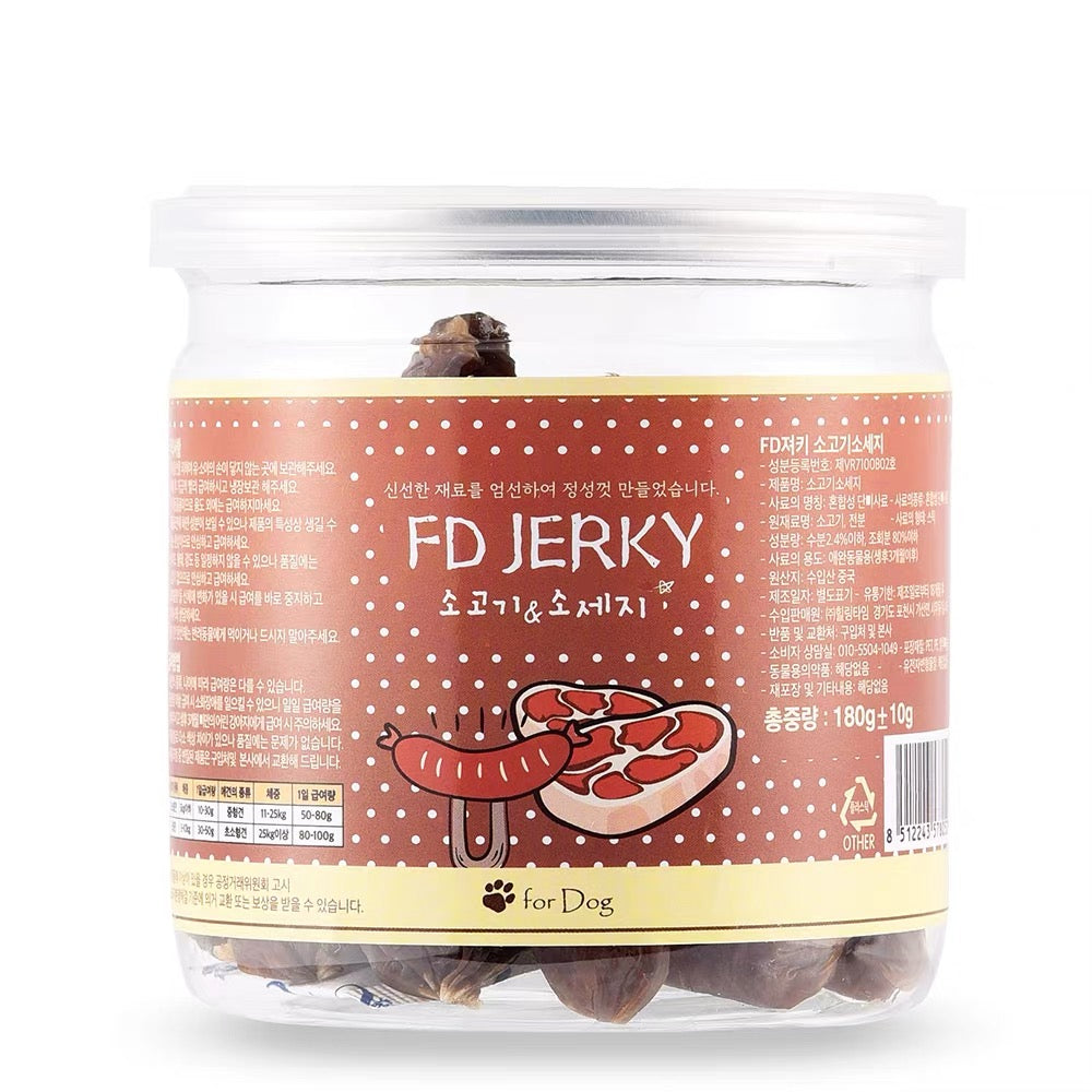 FD JERKY-Beef Sausage