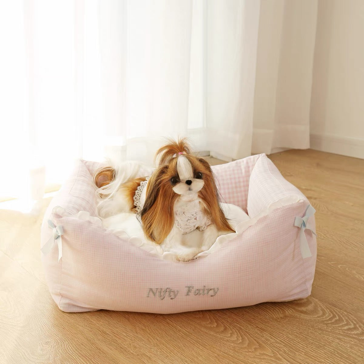 ALL SEASON LITTLE PRINCESS PET BED COVER WASHABLE - kikiandpuppies