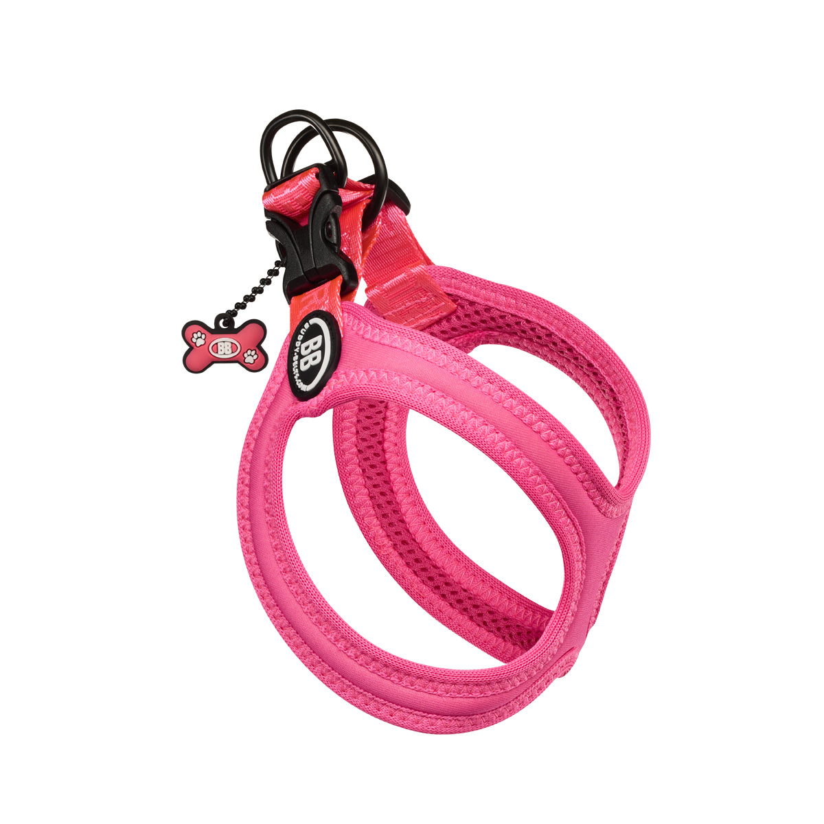 BB Sport Harness - Flamingo - kikiandpuppies