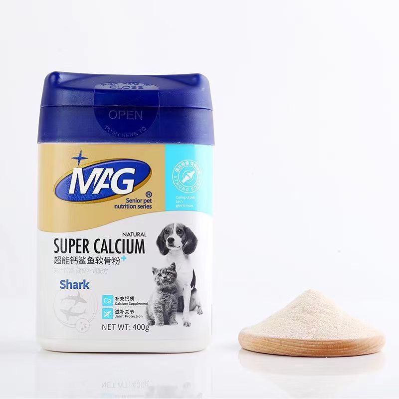 MAG Super Calcium Shark Cartilage Powder - kikiandpuppies