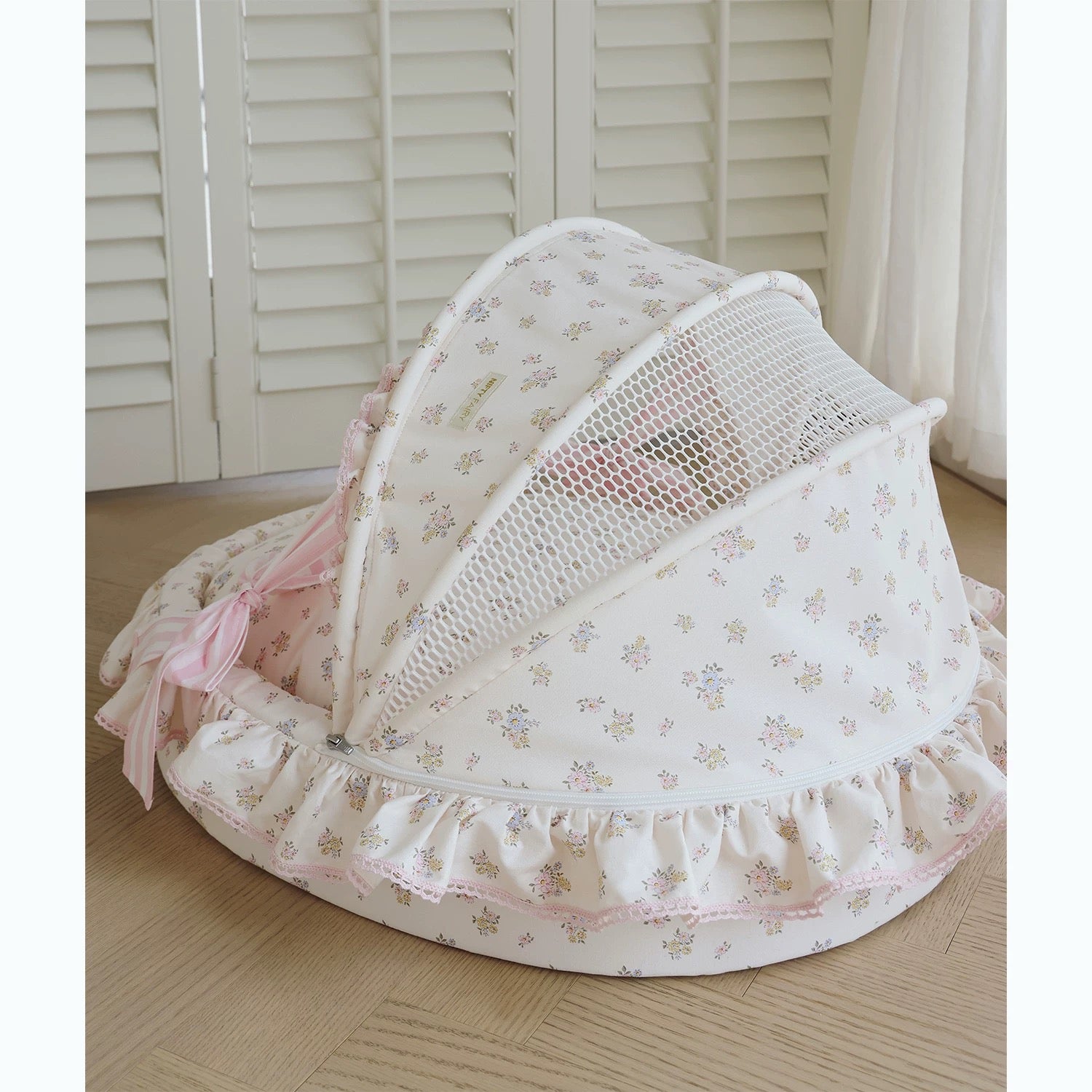 Nifty Fairy Floral Princess Pet Bed Cot - kikiandpuppies