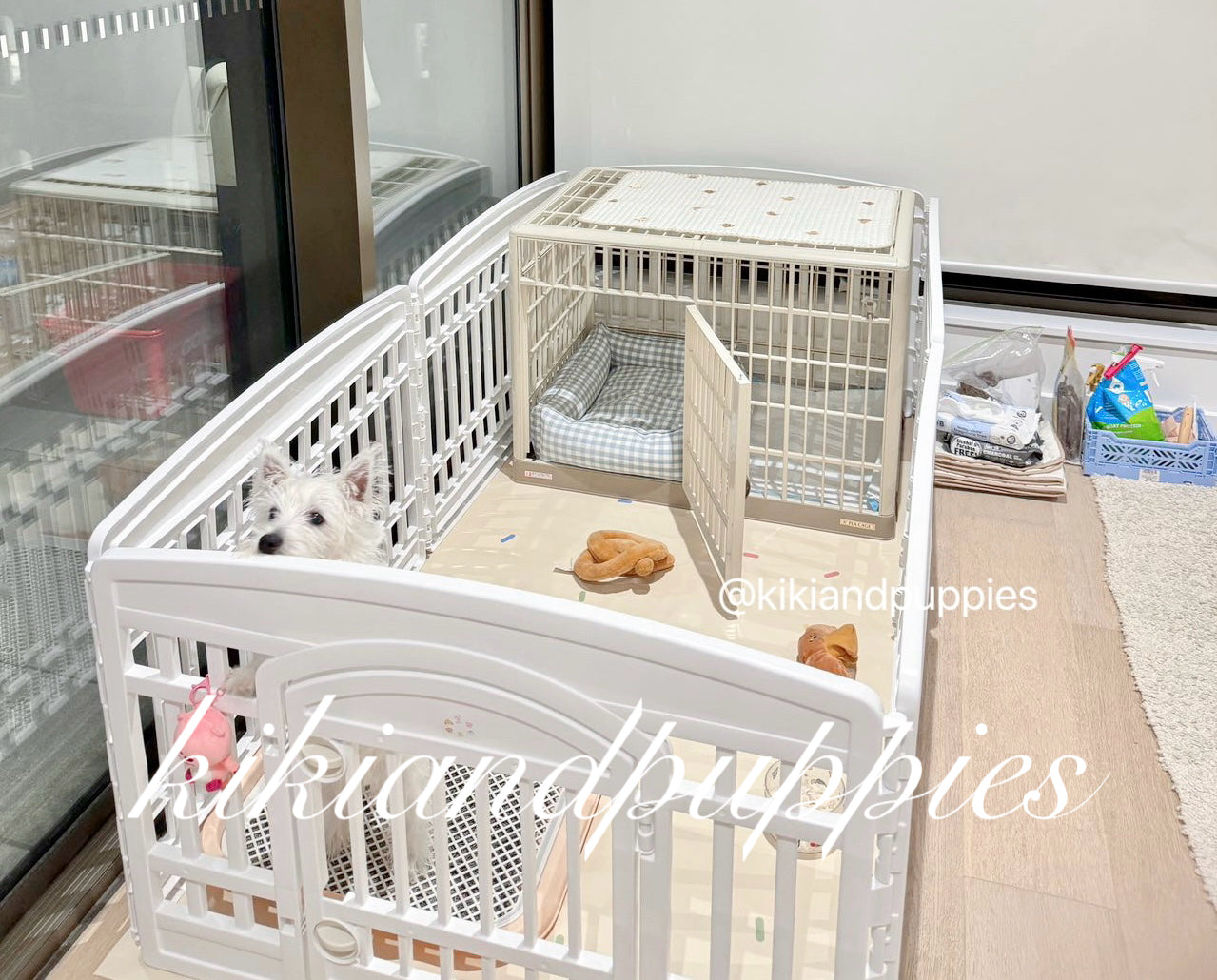 IRIS Pet Playpen - kikiandpuppies