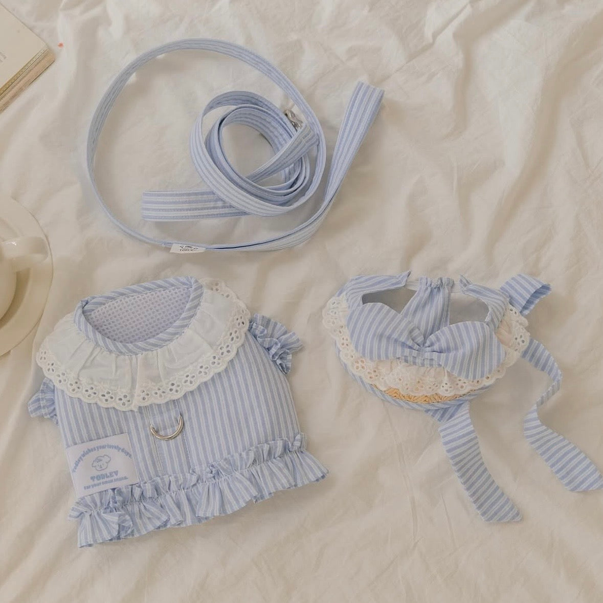Pet Bebe Frill Harness - Blue