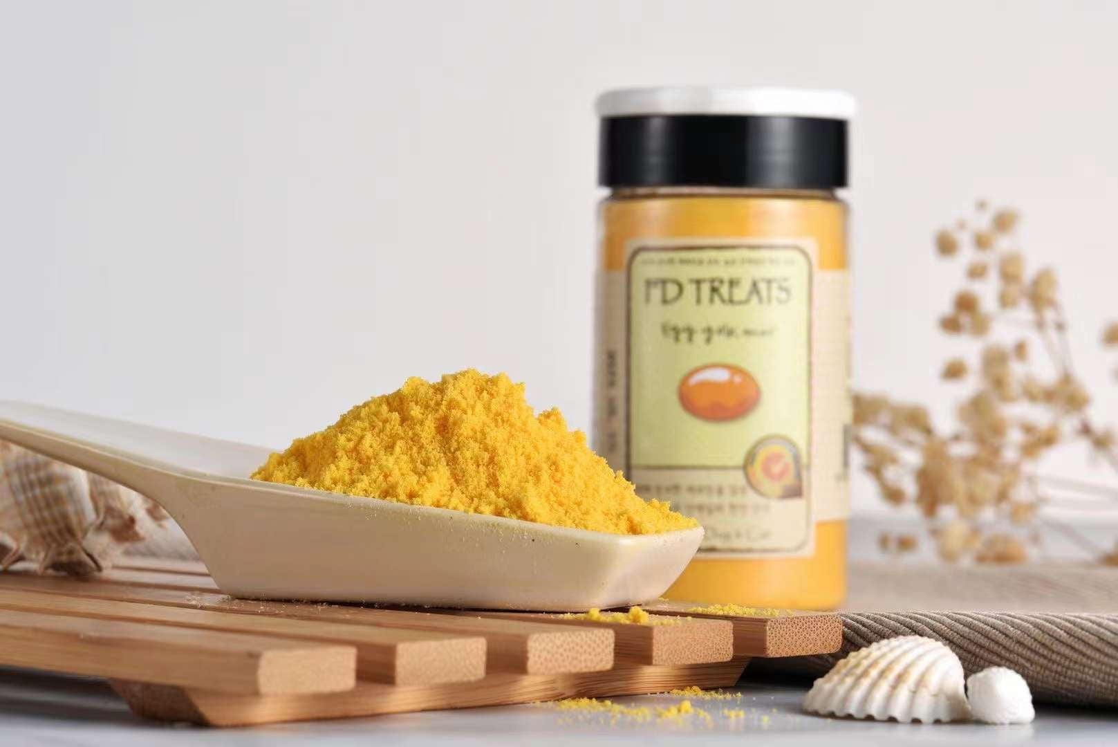 FDTREATS Freeze Dried - EGG YOLK POWDER - kikiandpuppies