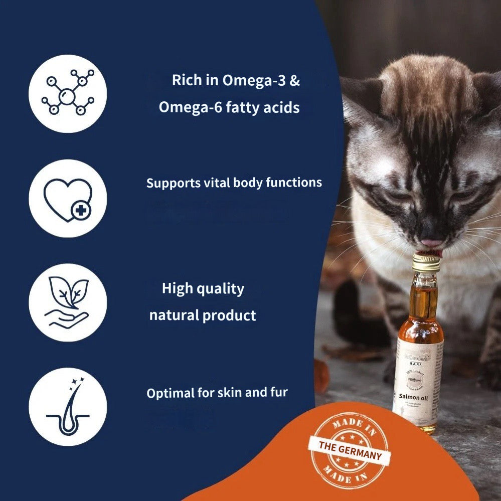 Dr.Clauder's BARF salmon oil for dogs and cats