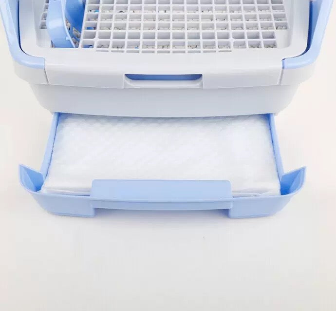 IRIS Large Cat Litter Box with Scatter Shield