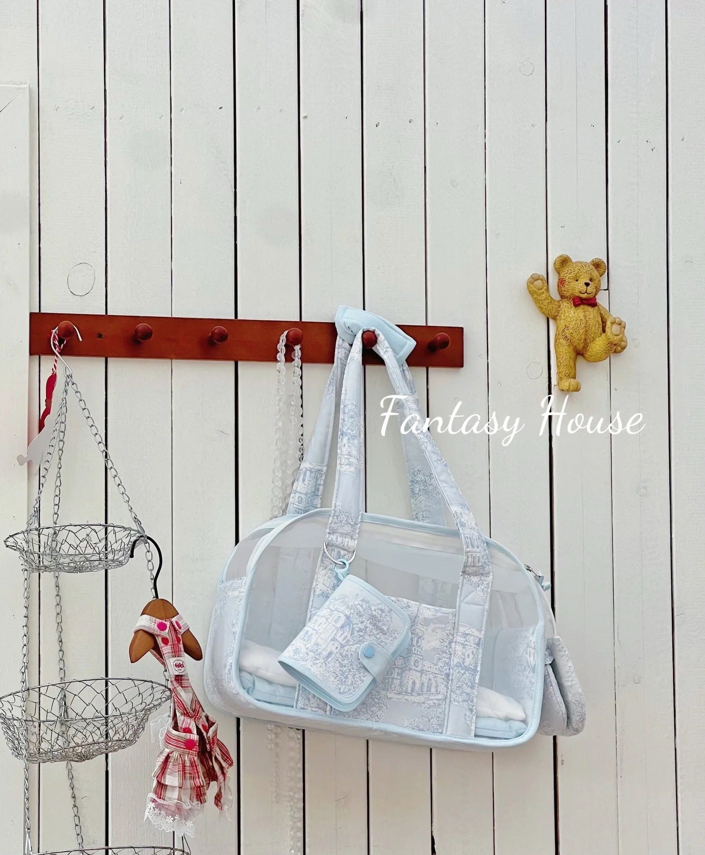 Fantasy Castle Pet Tote Bag