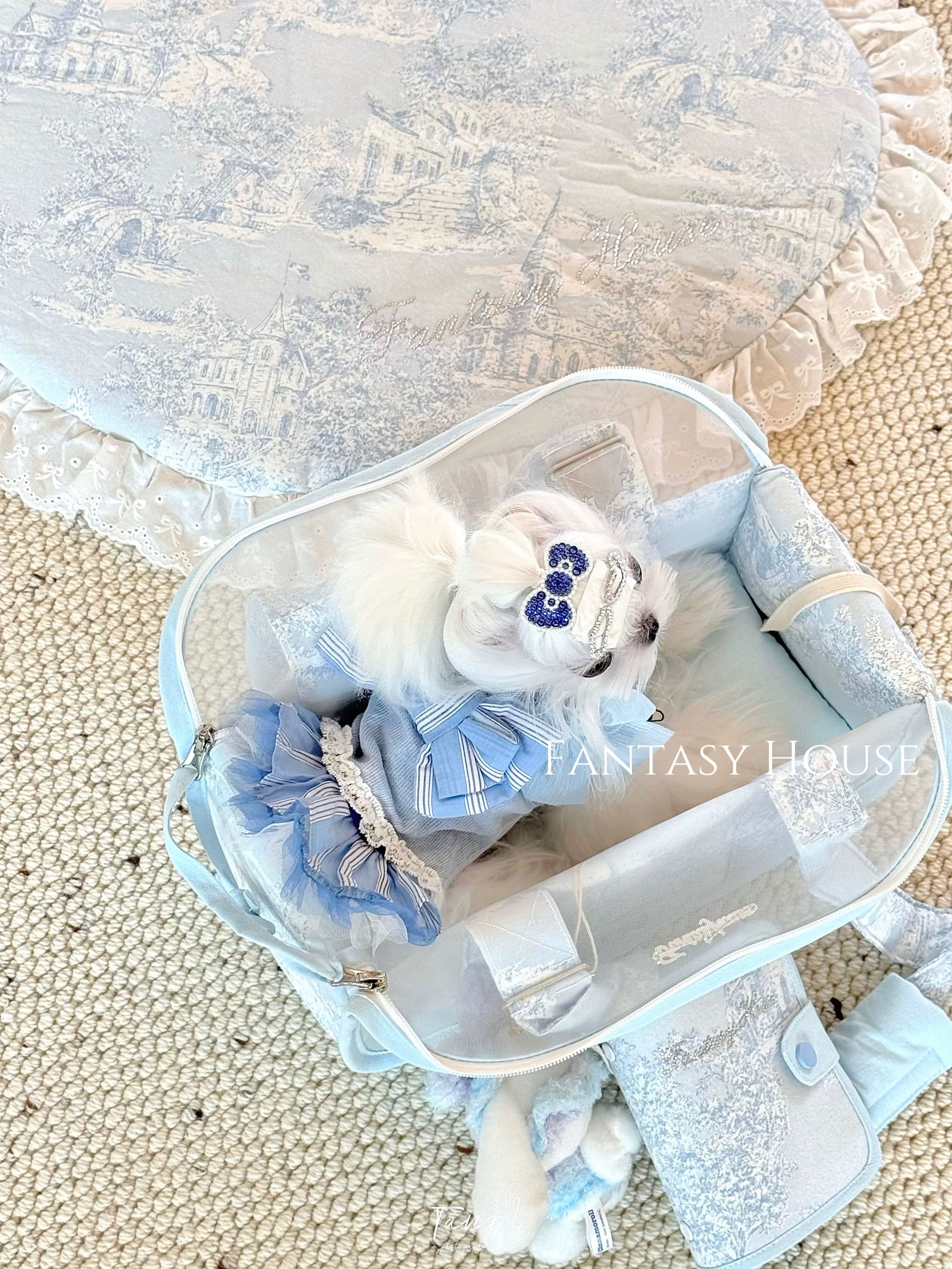 Fantasy Castle Pet Tote Bag