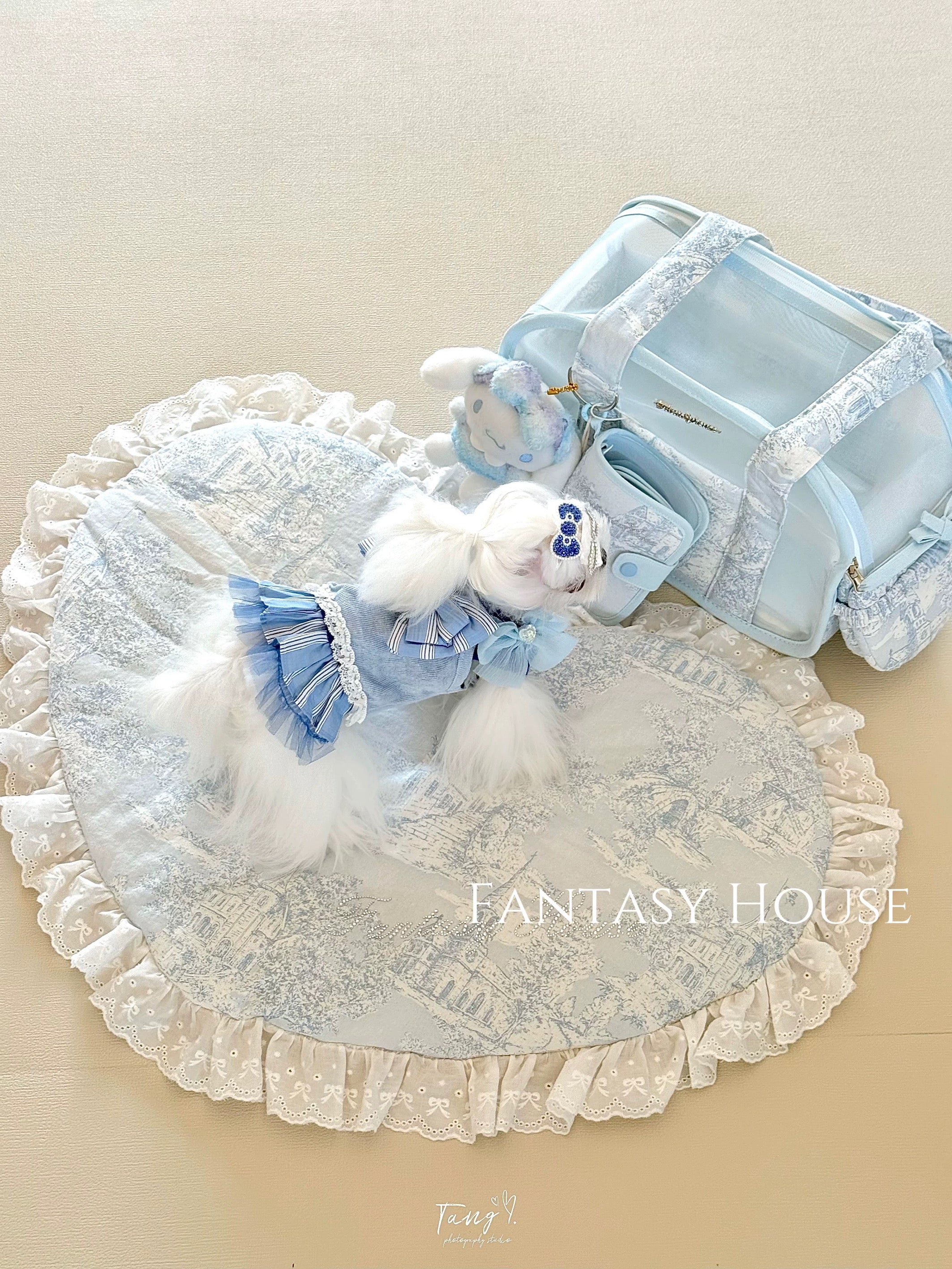 Fantasy Castle Pet Tote Bag