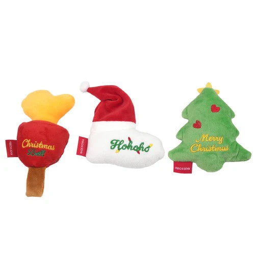 Ensemble de peluches de Noël Peanuts 