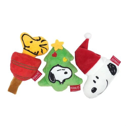 Ensemble de peluches de Noël Peanuts 