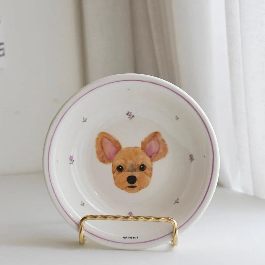 Custom Pet Bowl - kikiandpuppies
