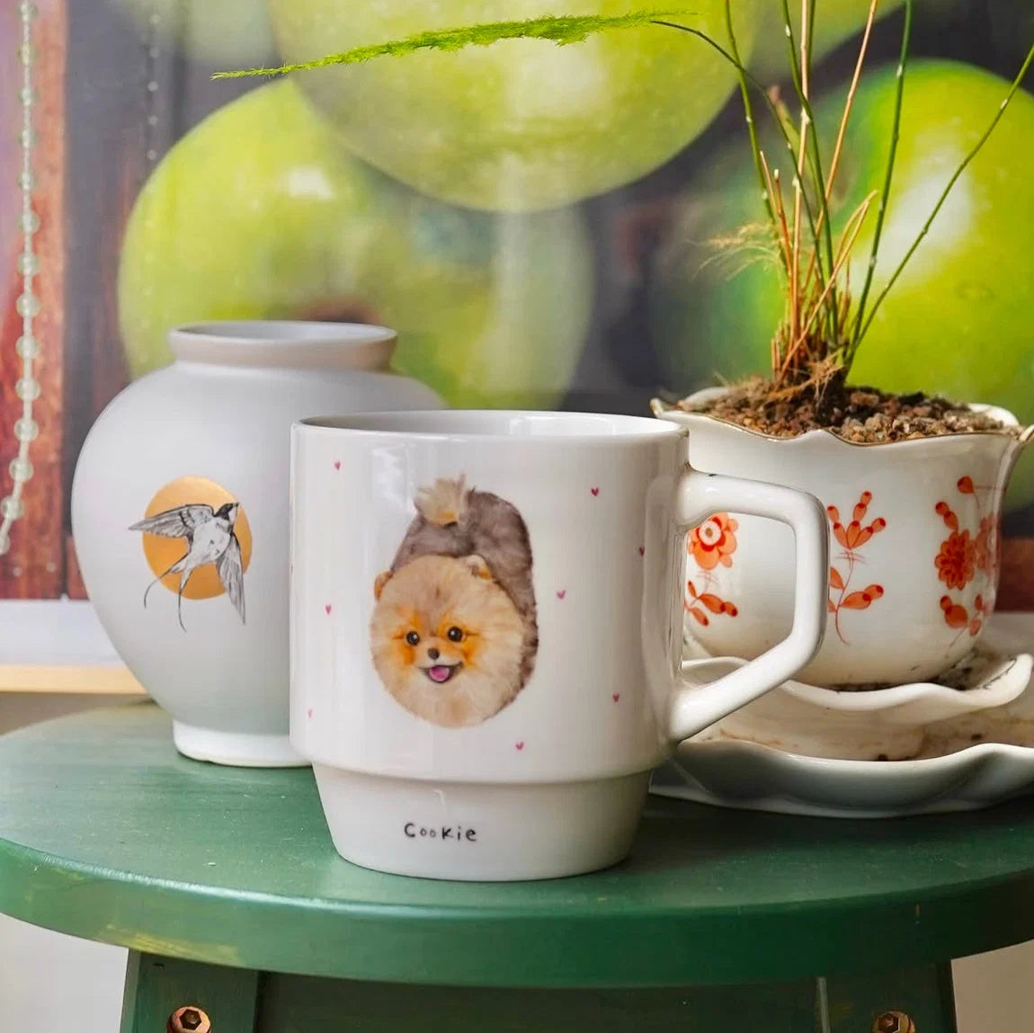 Custom Hand-Painted Pet Block Mug