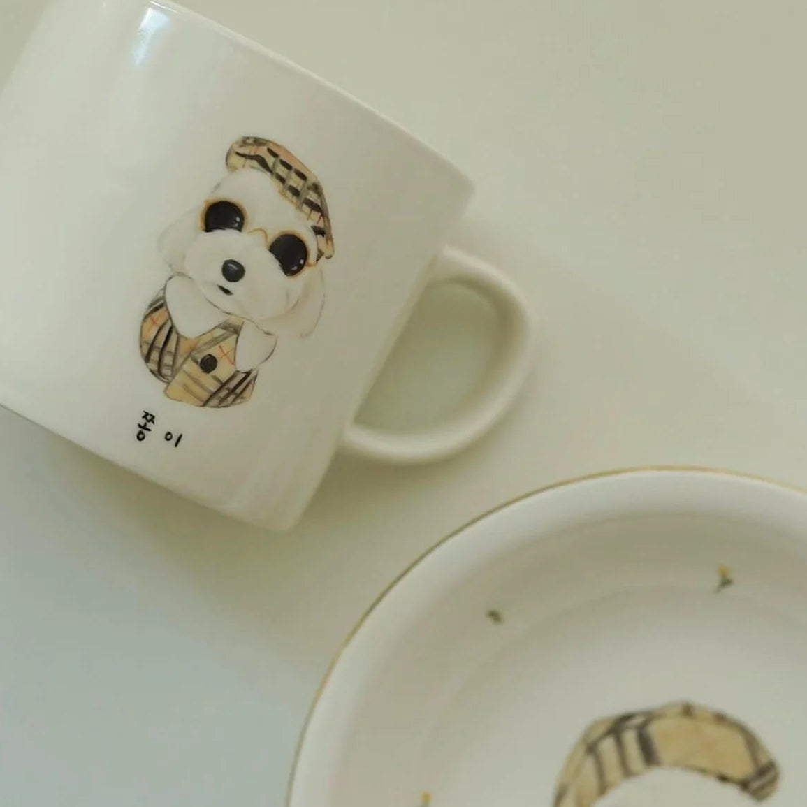 Custom Hand-Painted Pet Mug