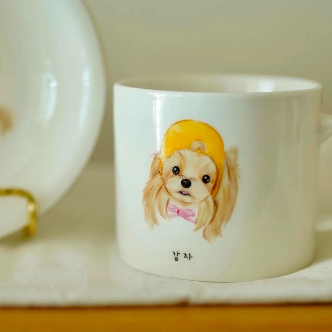 Custom Hand-Painted Pet Mug
