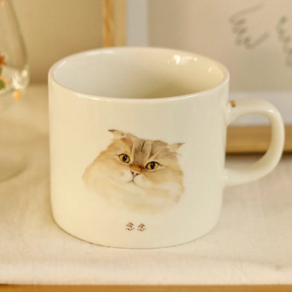 Custom Hand-Painted Pet Mug