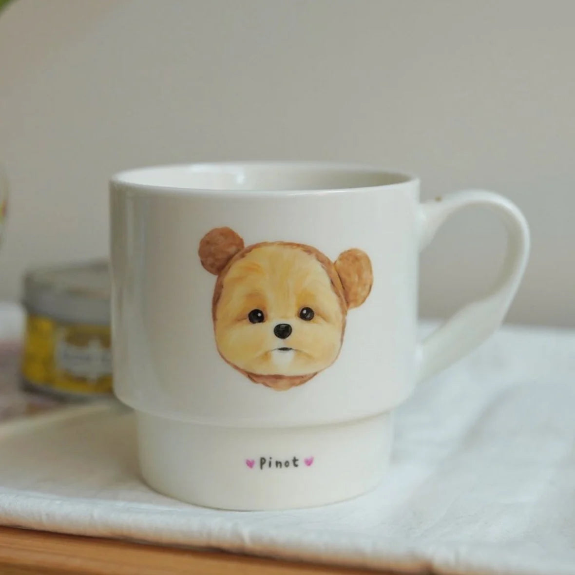 Custom Hand-Painted Pet Block Mug