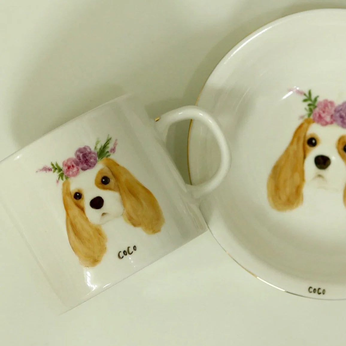 Custom Hand-Painted Pet Mug